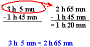 soustractions