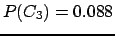 $P(C_3)=0.088$